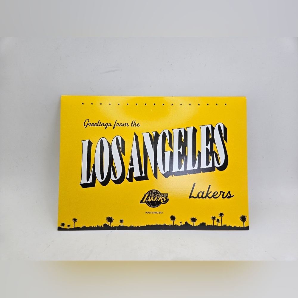LA Lakers NBA 6-Postcards Set NEW Sga 12/8/2024 Vs Portland Exclusive Vintage